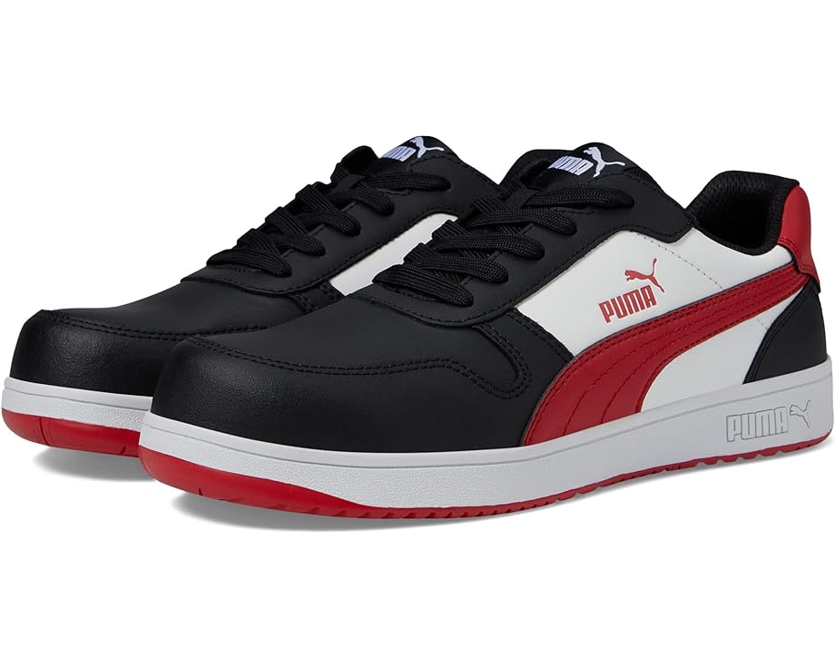 

Кроссовки PUMA Safety Frontcourt Leather Low ASTM EH, черный