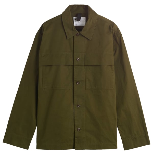 

Рубашка с отворотом Mhl By Margaret Howell, Seaweed