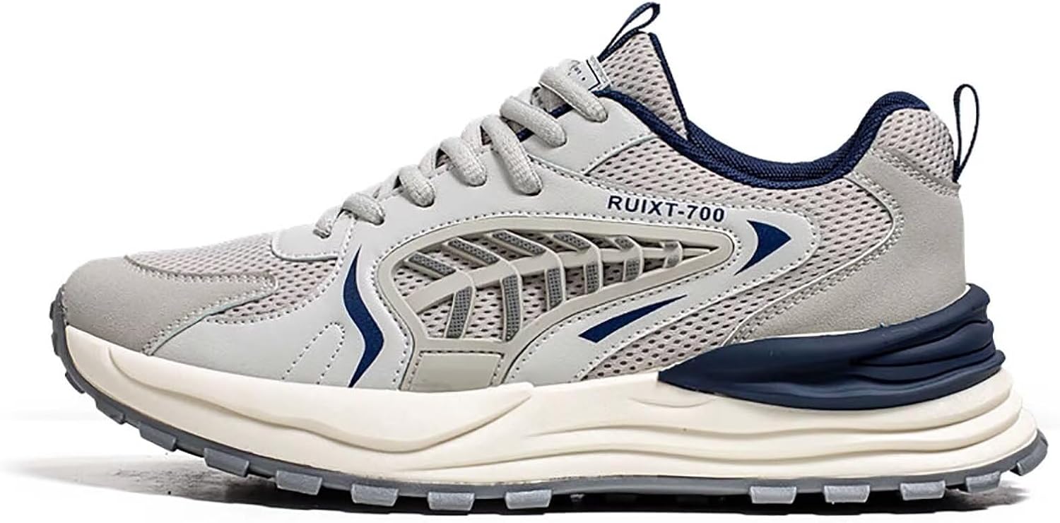 

Мужские прогулочные кроссовки TERBOFIN, теннисные кроссовки, беговые кроссовки, модные кроссовки, верх из дышащей сетки, стильные спортивные кроссовки для ходьбы и тренировок, голубой