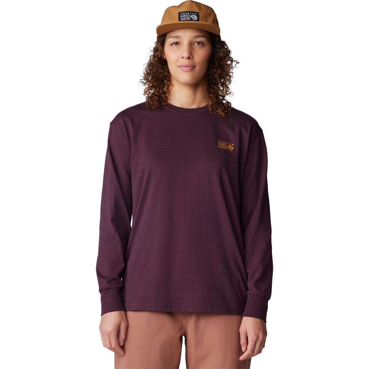 

Боксовая рубашка с длинным рукавом Mt Whitney Mountain Hardwear, цвет blackberry