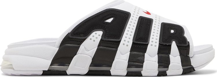 

Кроссовки Air More Uptempo Slide 'White Black Red', белый