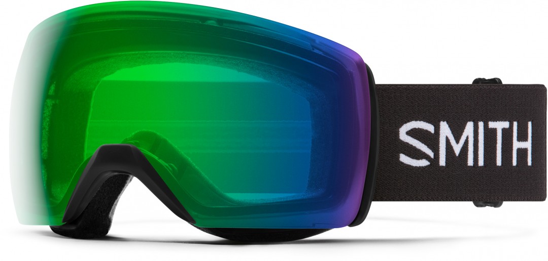 

Smith Солнцезащитные очки Skyline xl black/chromapop everyday green mirror
