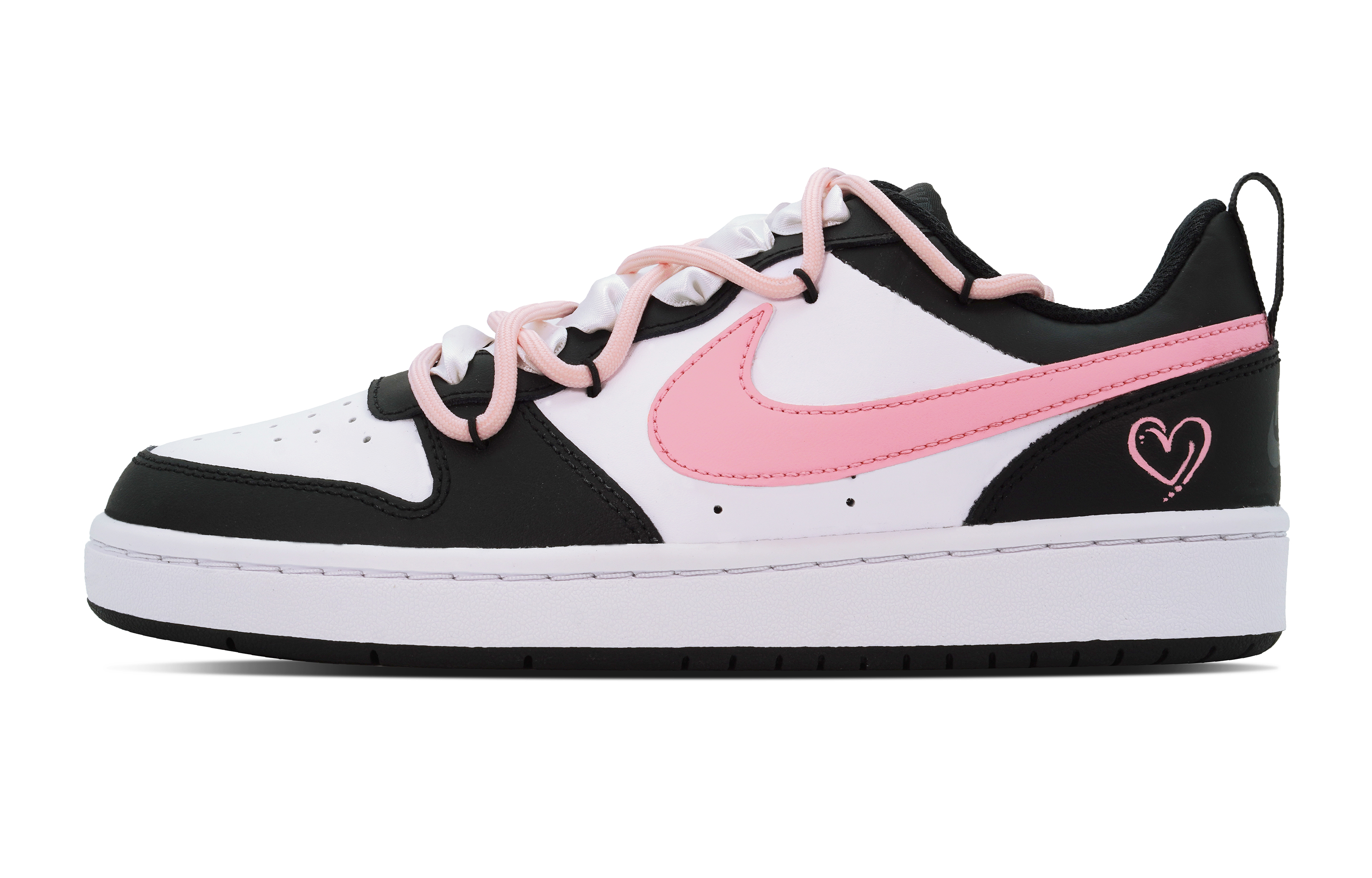 

Женские кроссовки для скейтбординга Nike Court Borough, Black/Pink