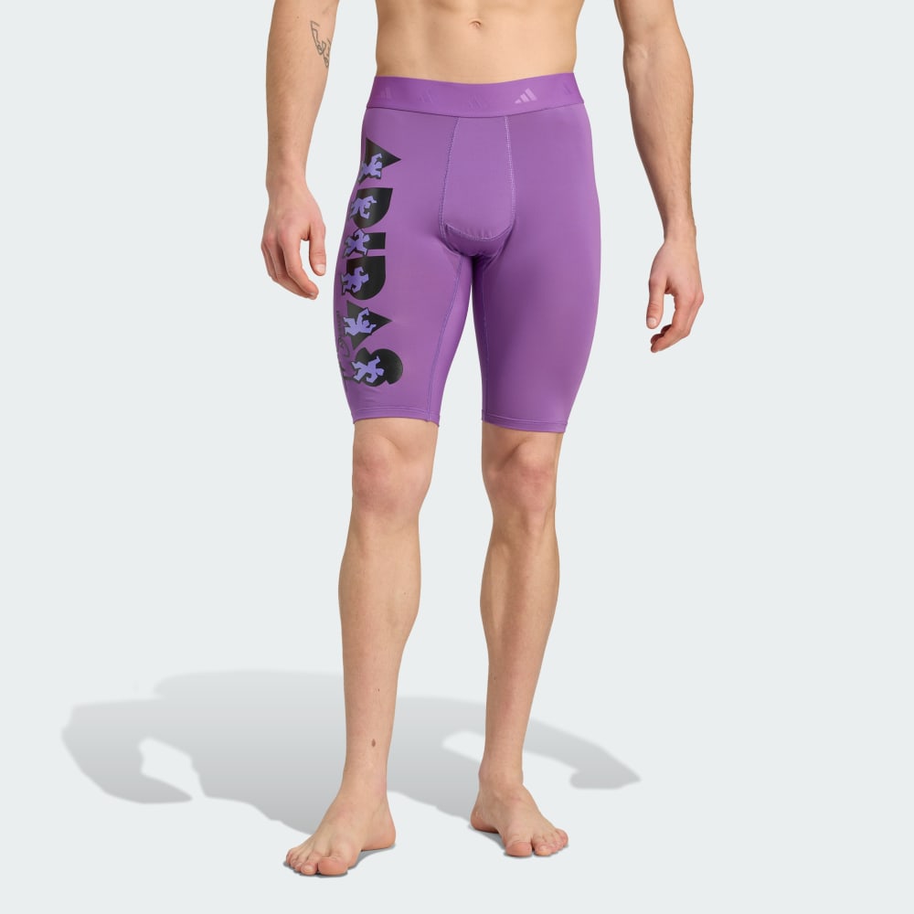 

Спортивные шорты-леггинсы Adidas x Jeremy Scott Bike Short, цвет Active Purple