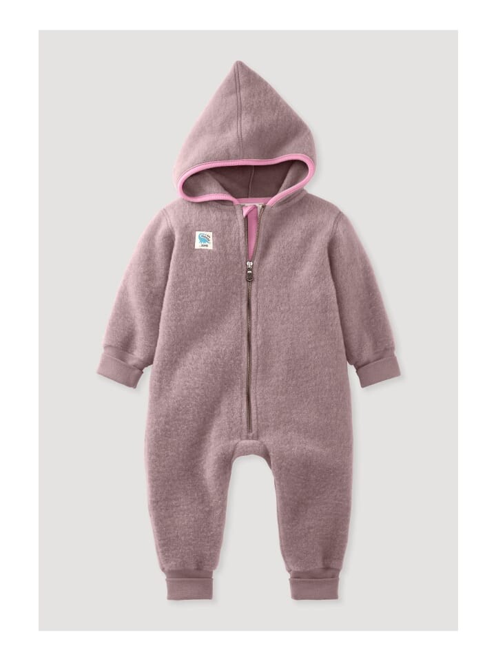 

Комбинезон Hessnatur Wollfleece, цвет mauve
