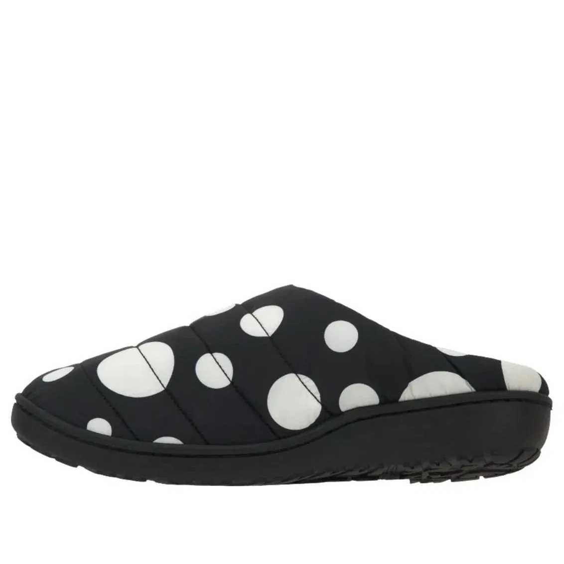 Пуховые сандалии SUBU 'Cream Snow Dot' KR-15, черный