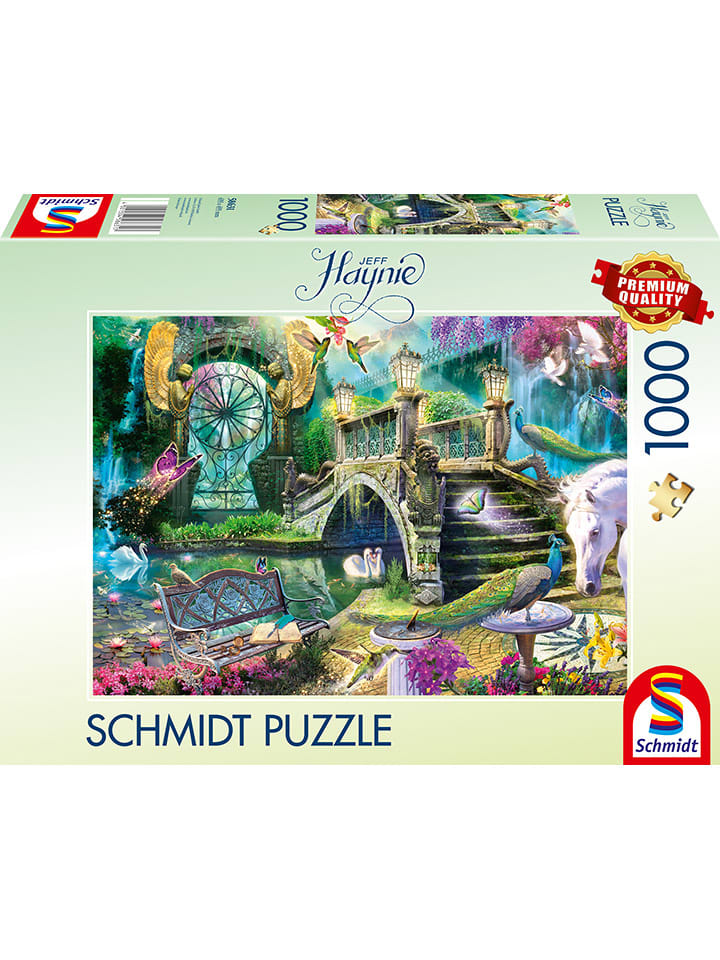 

Пазл из 1000 деталей «Таинственный сад» - для детей от 14 лет и старше