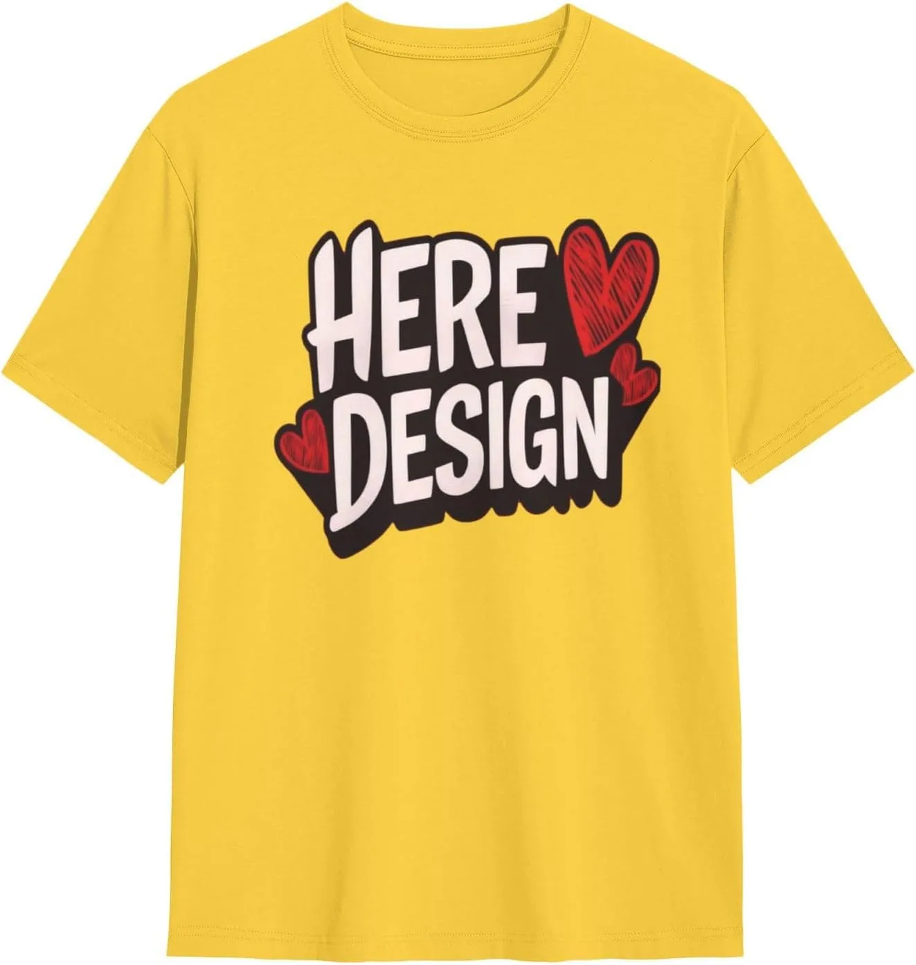 Футболка Custom Purified Cotton с индивидуальным принтом, Unisex — фото 3