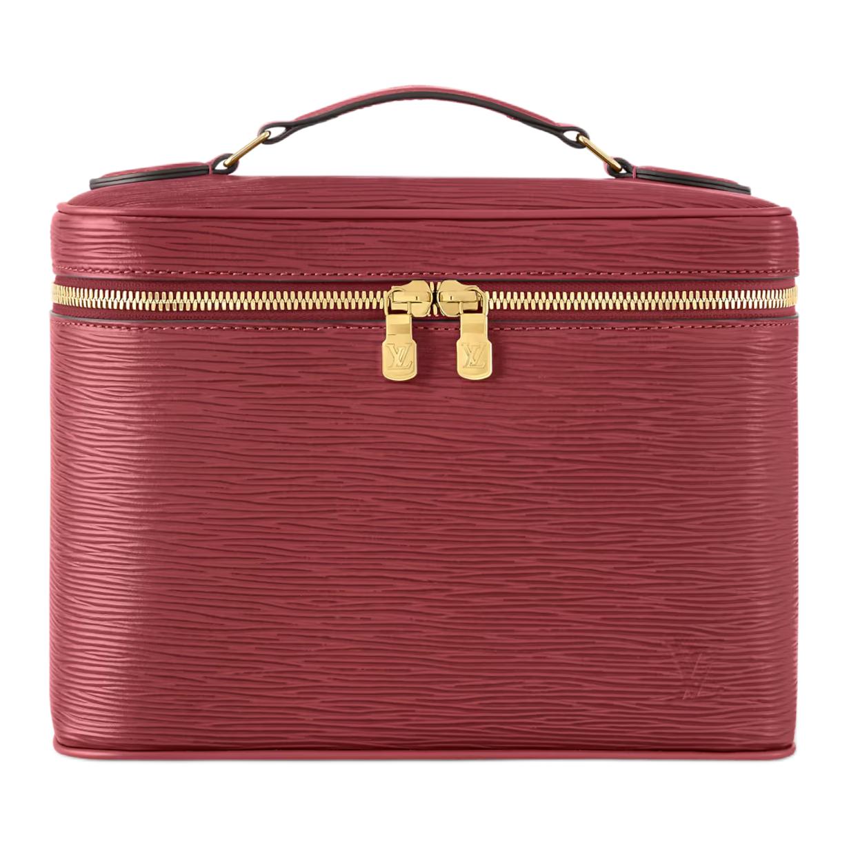 

LOUIS VUITTON Стильная косметичка из кожи с тиснением