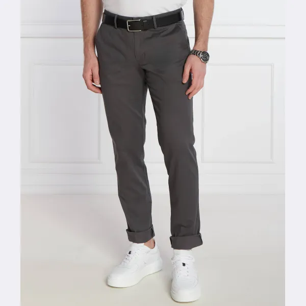 Узкие брюки-чиносы Core Bleecker 1985 Tommy Hilfiger, черный — фото 2