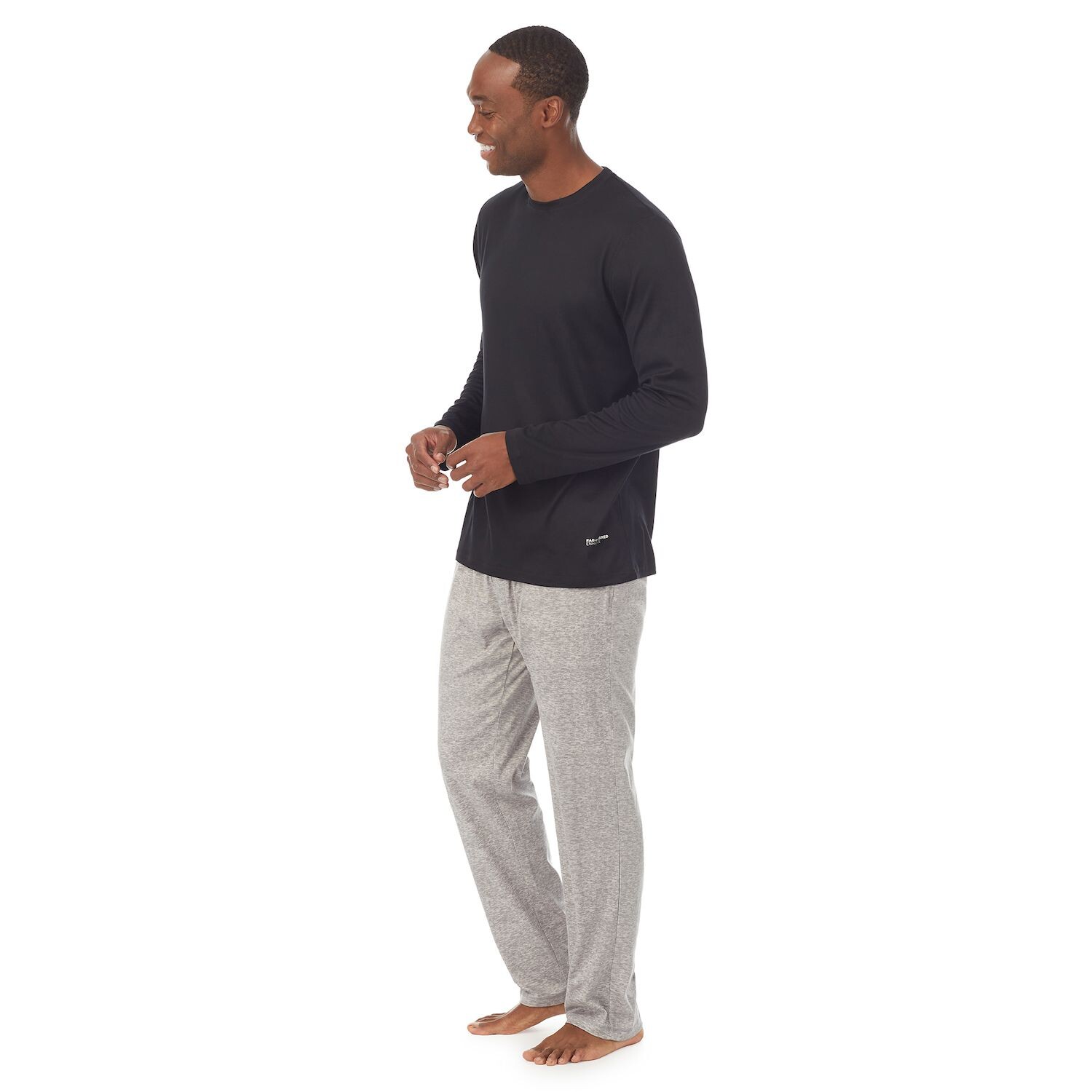 

Мужская пижамная футболка с круглым вырезом Cuddl Duds Far-Infrared Enhance
