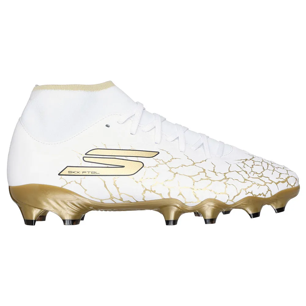 Футбольные бутсы Skechers Soccer Control Gold FG, белый — фото 4