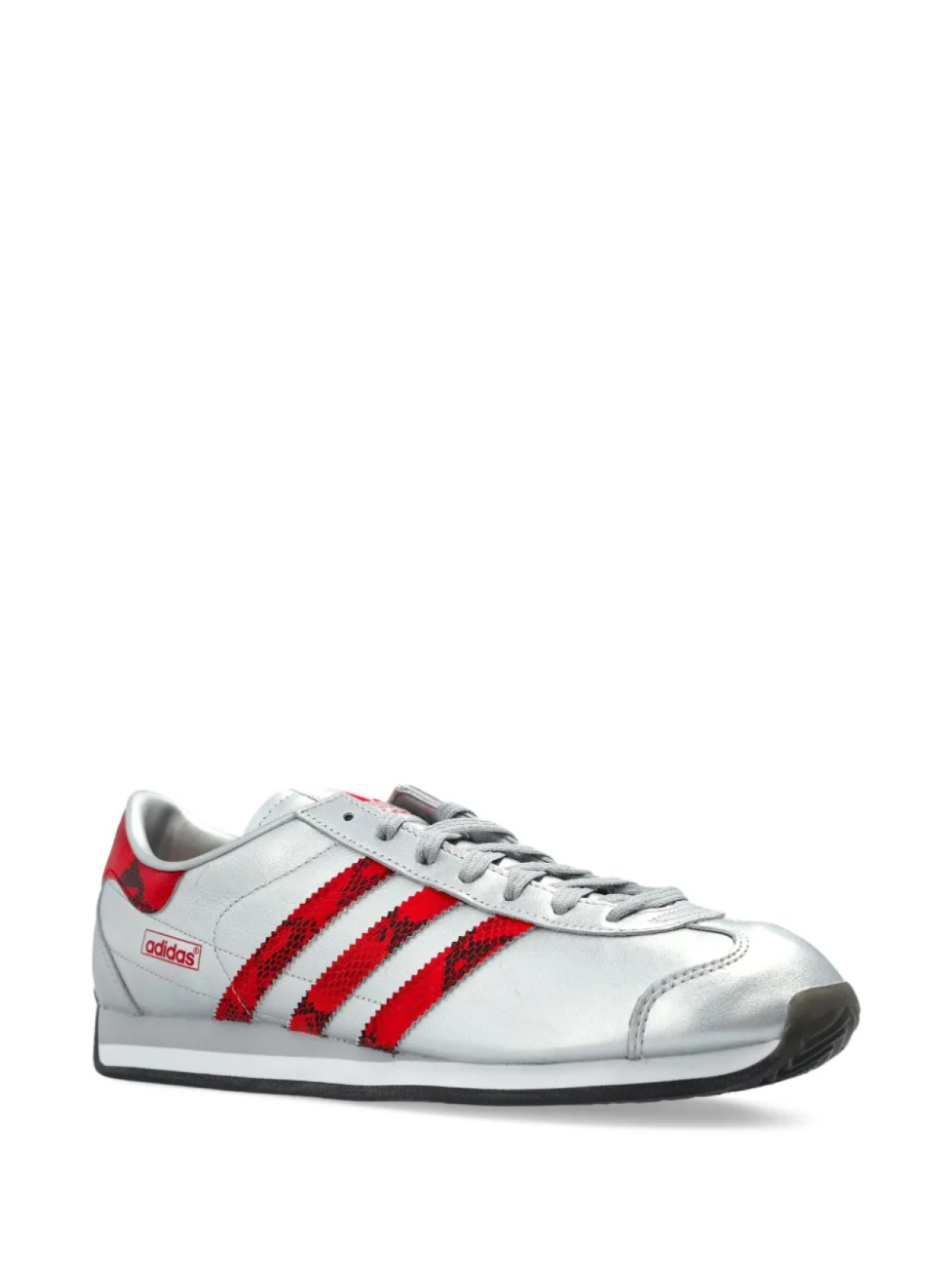 Adidas кроссовки с эффектом металлик, серебряный — фото 2