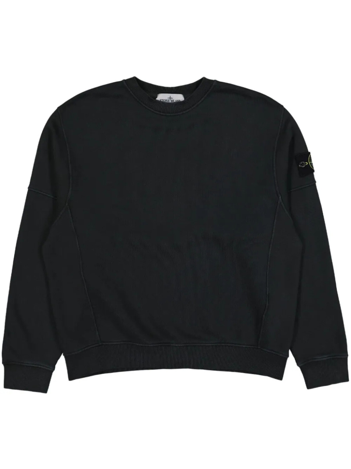 

Хлопковая толстовка Stone Island, черный