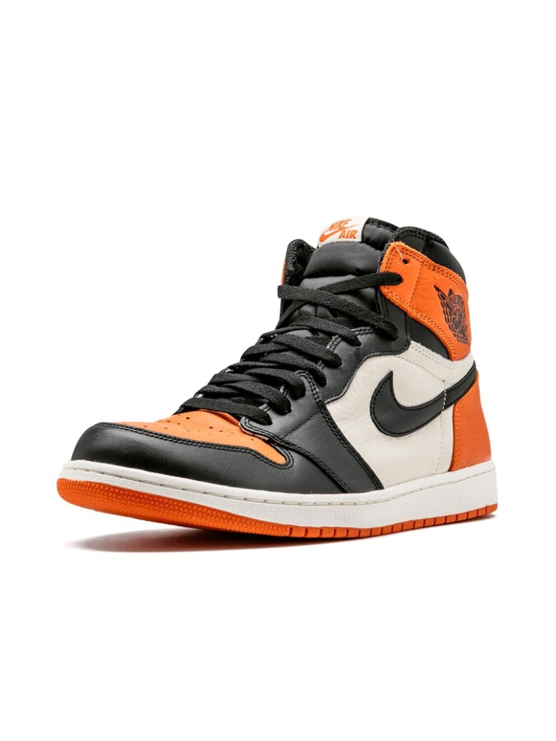 Кроссовки Air 1 Retro High OG Shattered Backboard Jordan, черный — фото 4