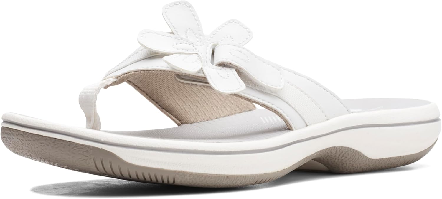 

Шлепанцы Clarks Brinkleyflorah (унисекс), белый