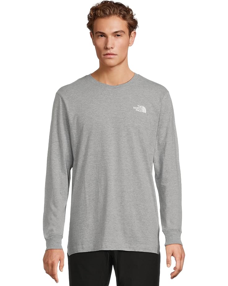 

Мужская футболка с длинным рукавом The North Face Evolution Box Nse Regular, Tnf Pale Grey Heather, Серый, Мужская футболка с длинным рукавом The North Face Evolution Box Nse Regular, Tnf Pale Grey Heather