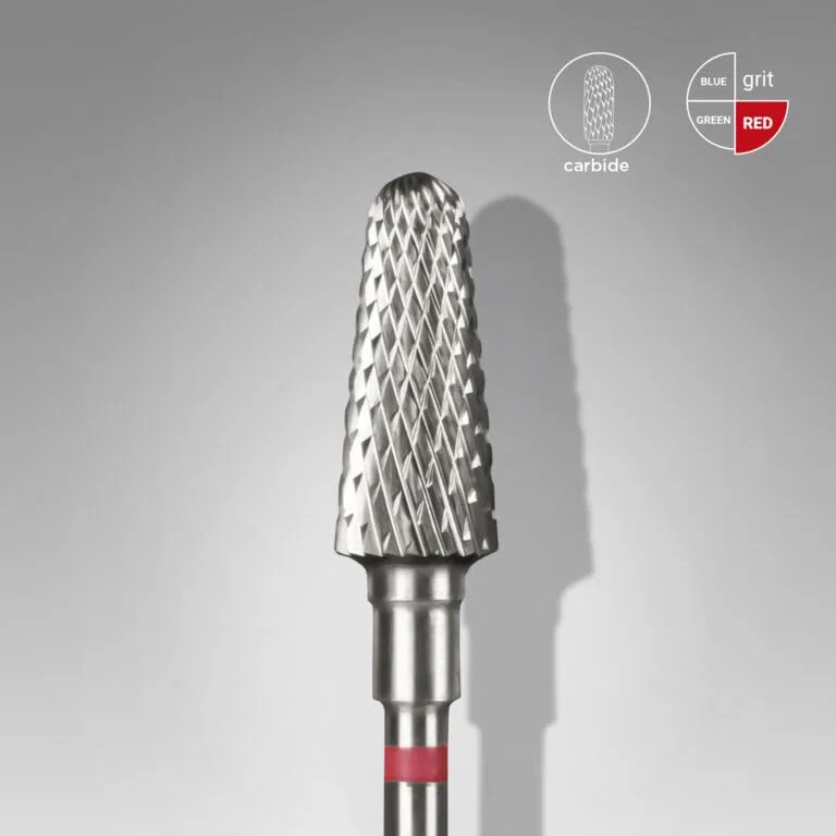 Твердосплавная фреза STALEKS PRO Expert коническая 6x14 мм, средняя зернистость ‎Staleks Pro — фото 2