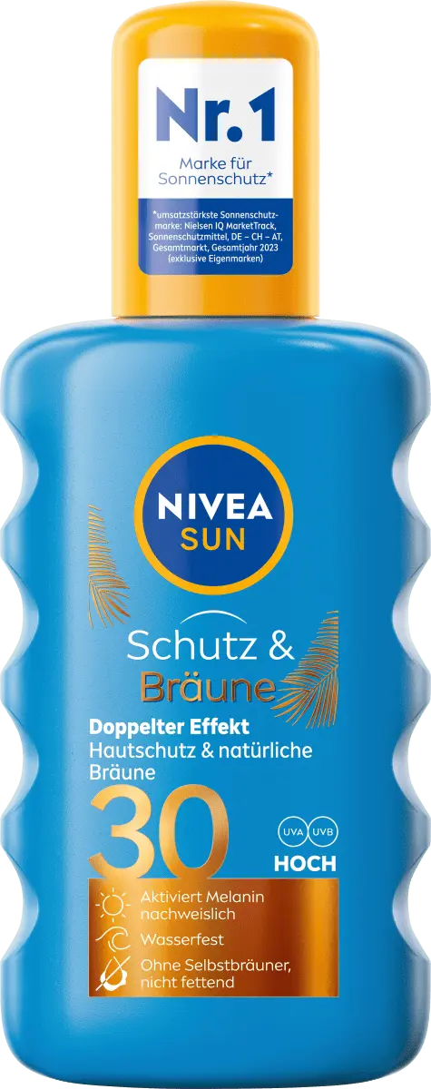 Защита от солнечных лучей и усилитель Загар SPF 30 200 0мл NIVEA — фото 2