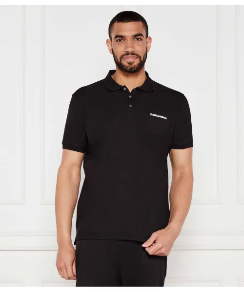 

Футболка поло Regular fit Dsquared2, черный