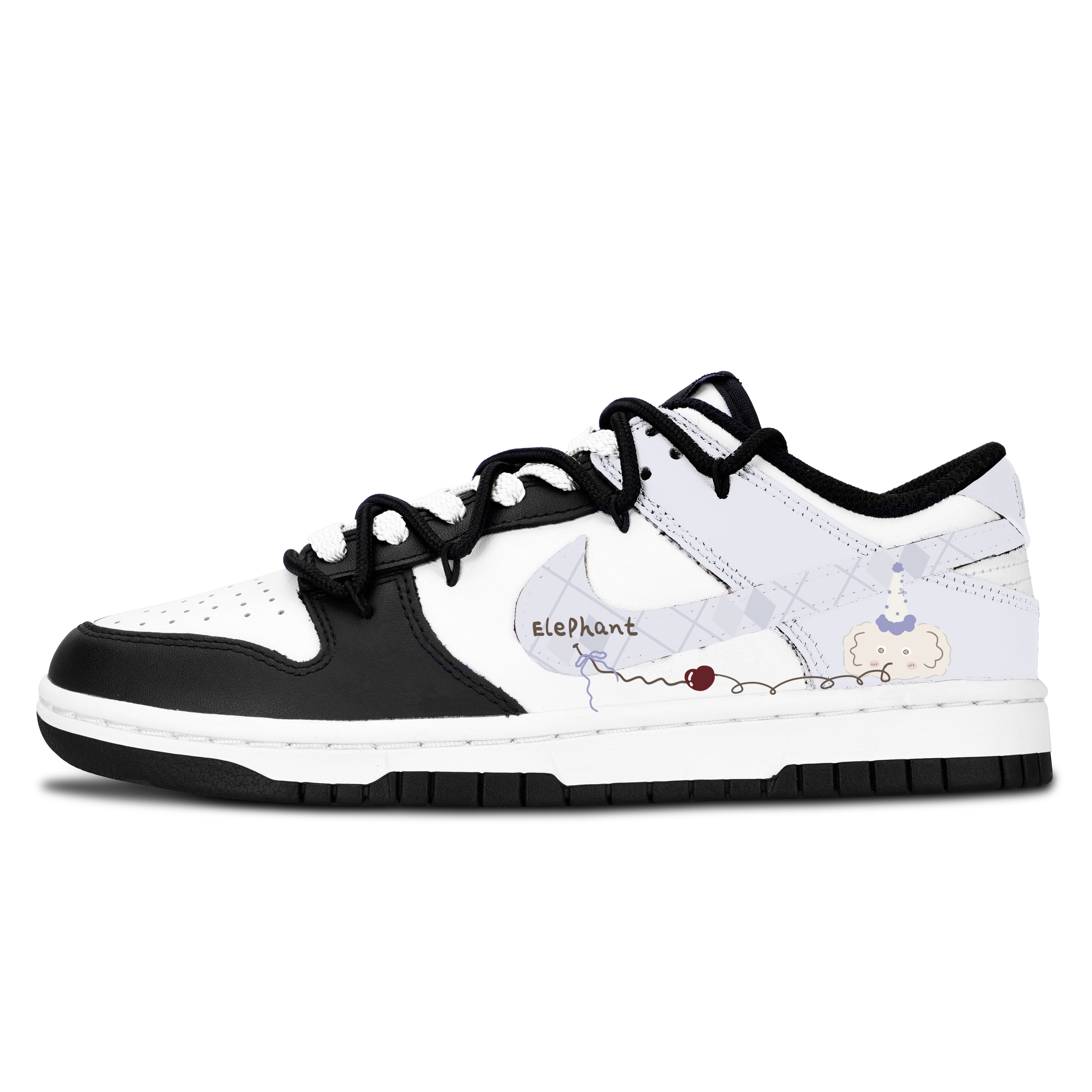 

Детские скейтерские кеды Dunk Unisex Nike, светло-фиолетовый