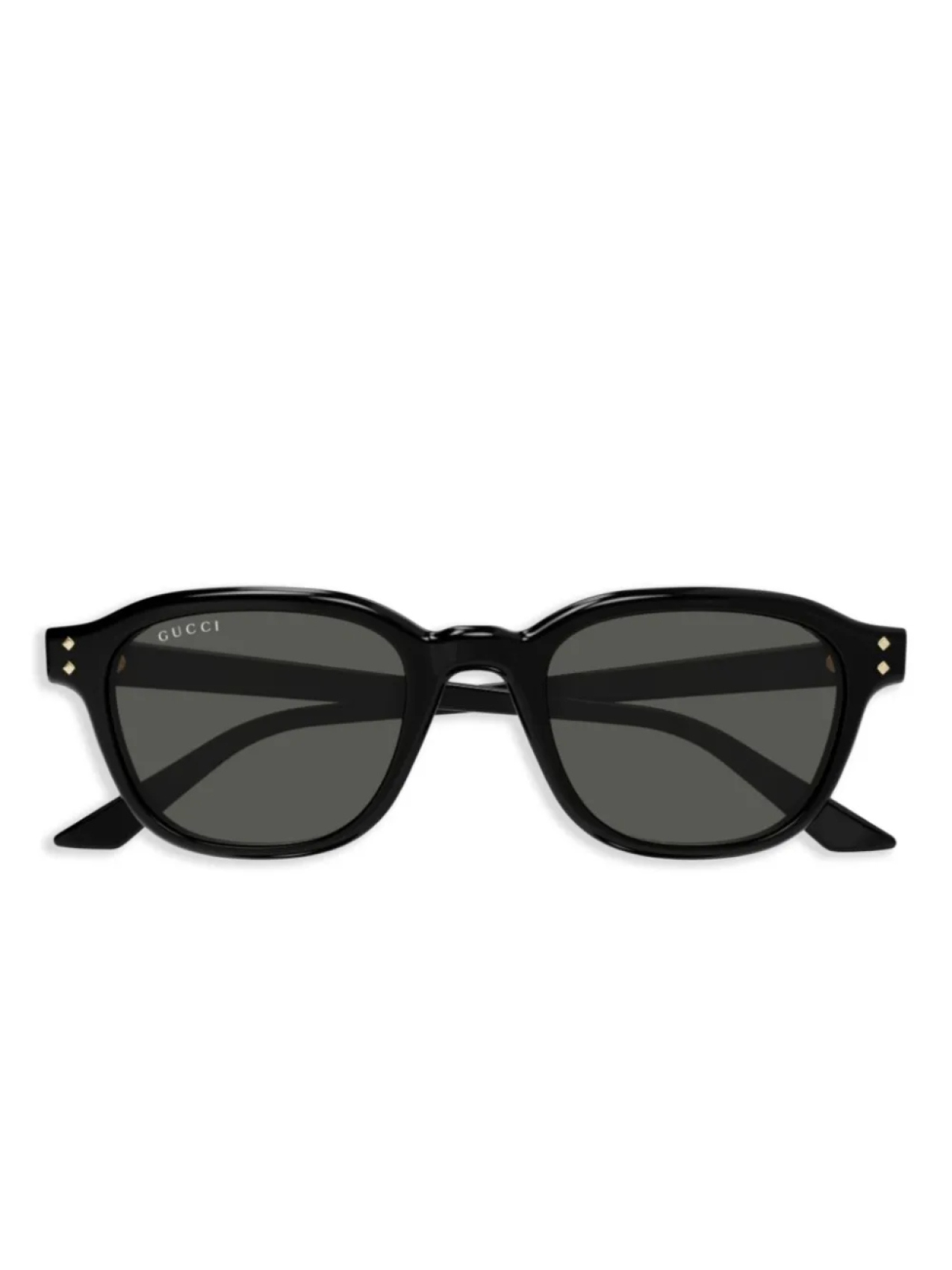

Gucci Eyewear round-frame солнцезащитные очки, черный