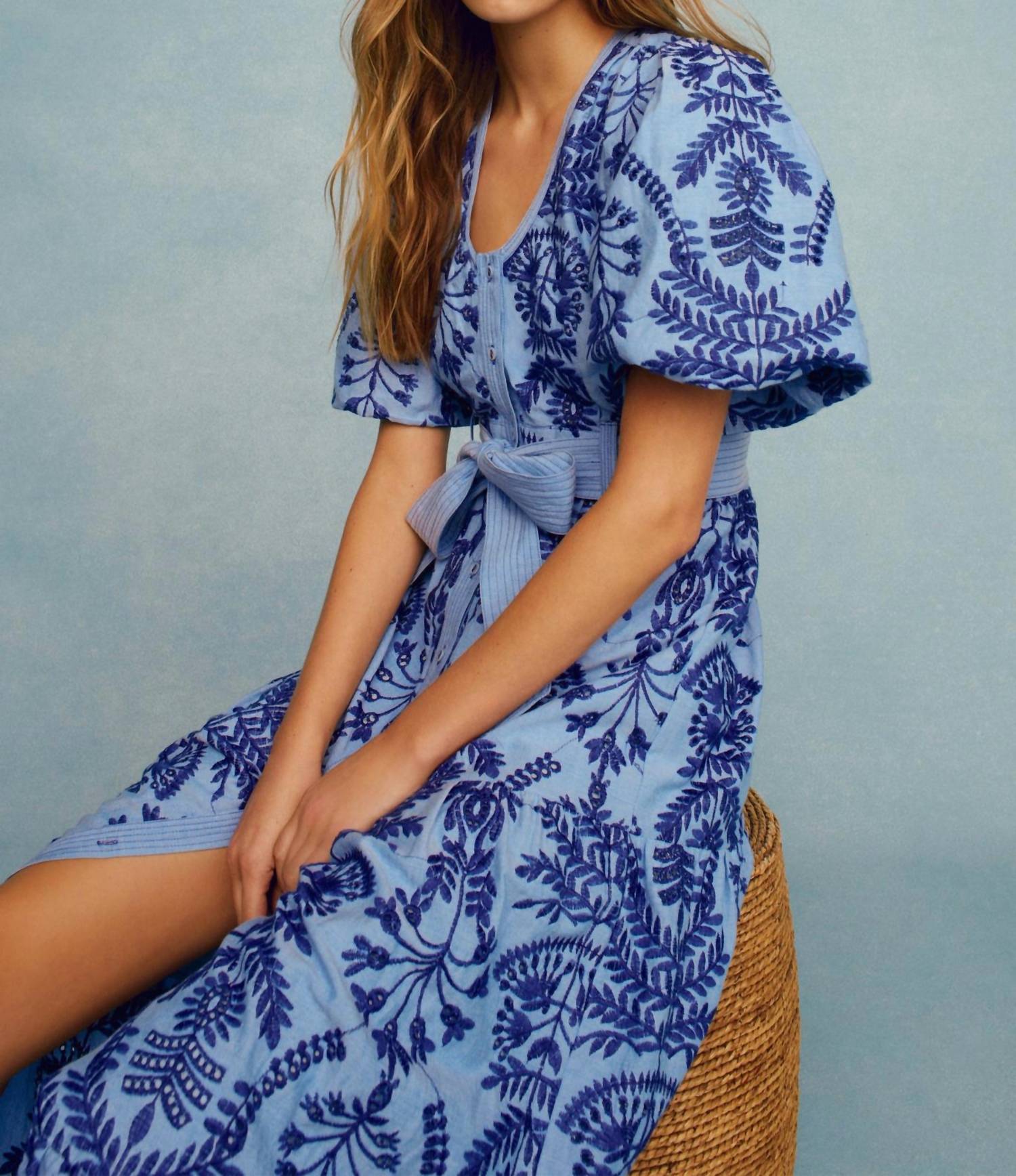 

Платье Natty в оттенке Serenity Marie Oliver, Serenity