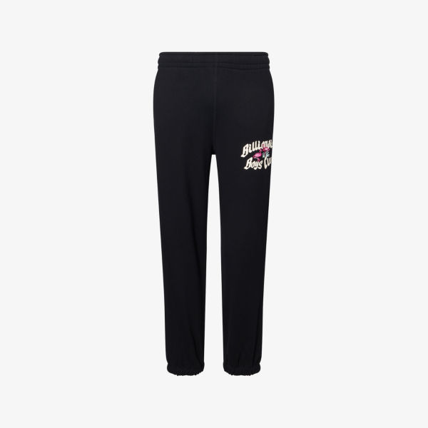 

Брюки спортивные Flamingo Billionaire Boys Club из хлопкового джерси на резинке, черный