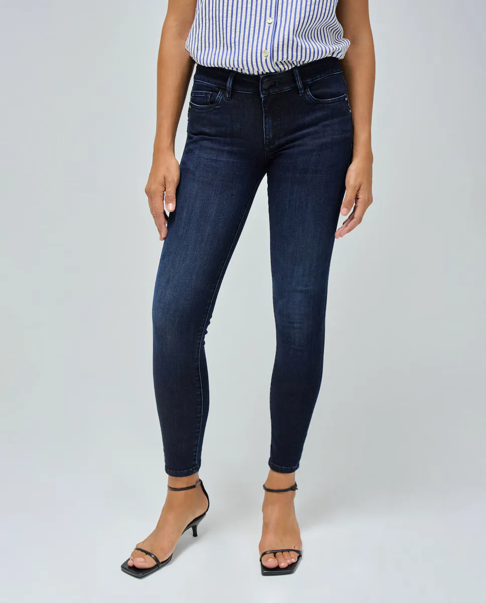 

Укороченные джинсы скинни с эффектом пуш-ап Women's Wonder Salsa Jeans, синий