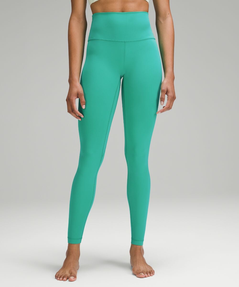 

Леггинсы Align с высокой посадкой Lululemon, зеленый