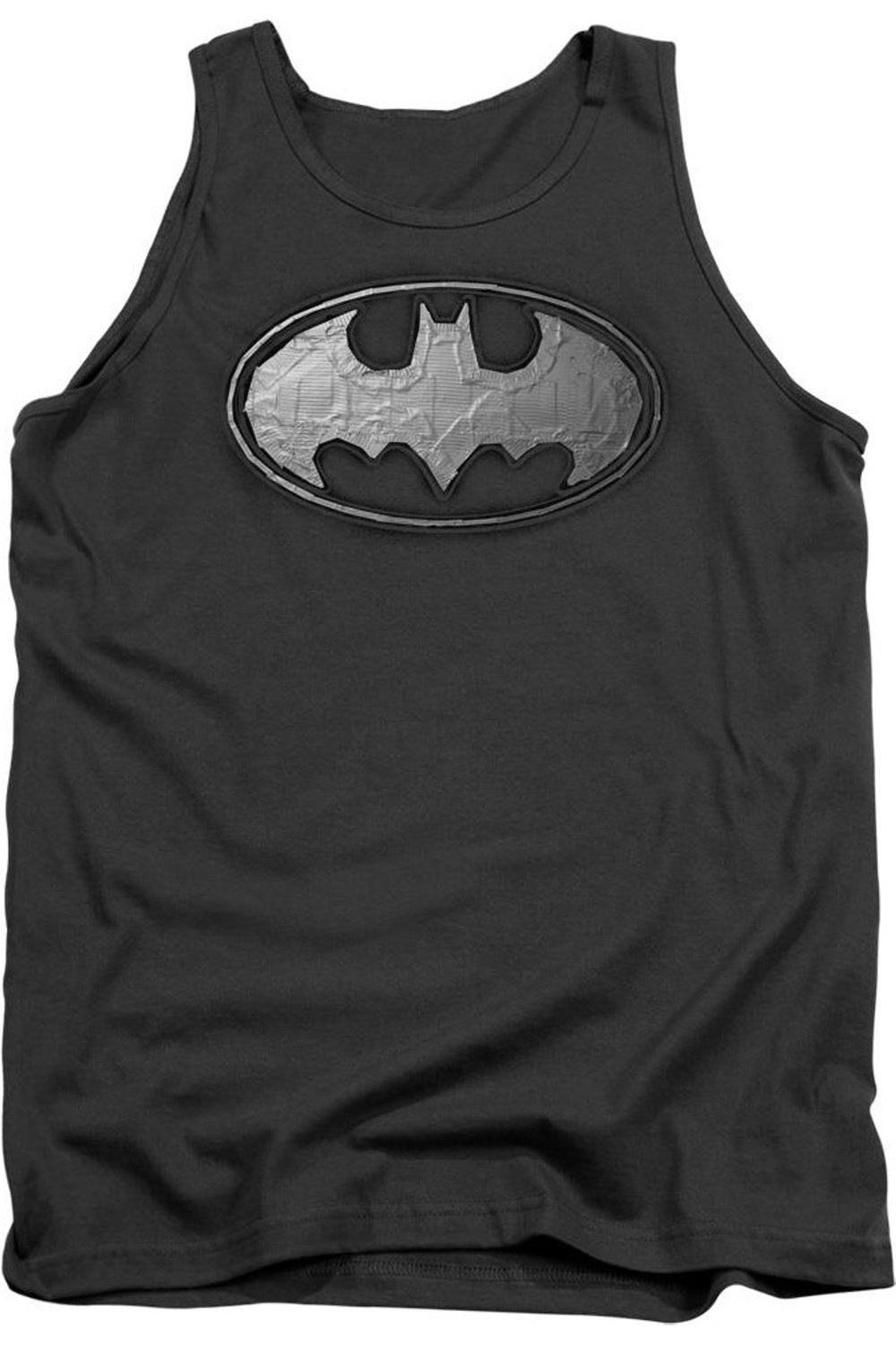 

Майка для взрослых с логотипом Batman Duct Tape Gildan, цвет charcoal