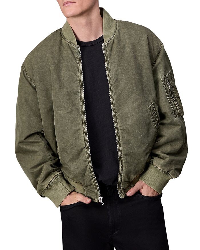 

Бомбер Manston стандартного кроя rag &bone rag & bone, зеленый
