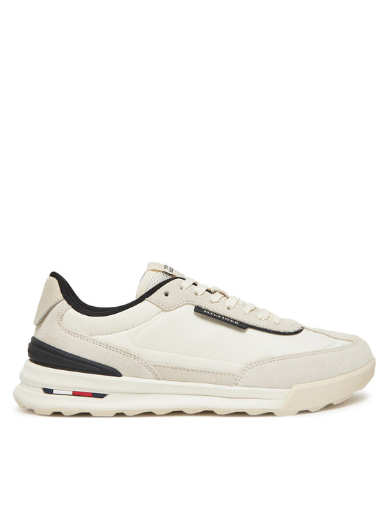 

Кроссовки Retro Runner Nylon Mix FM0FM05523 Tommy Hilfiger, экрю