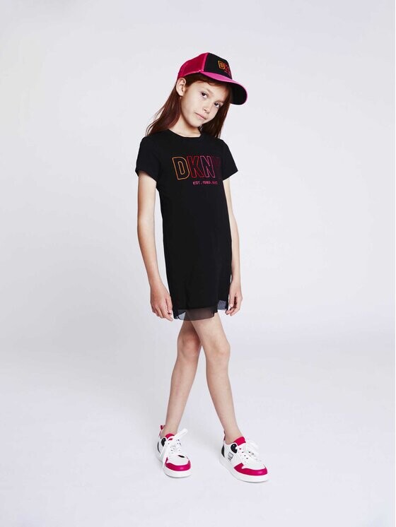 

Платье на каждый день, стандартного кроя Dkny, черный