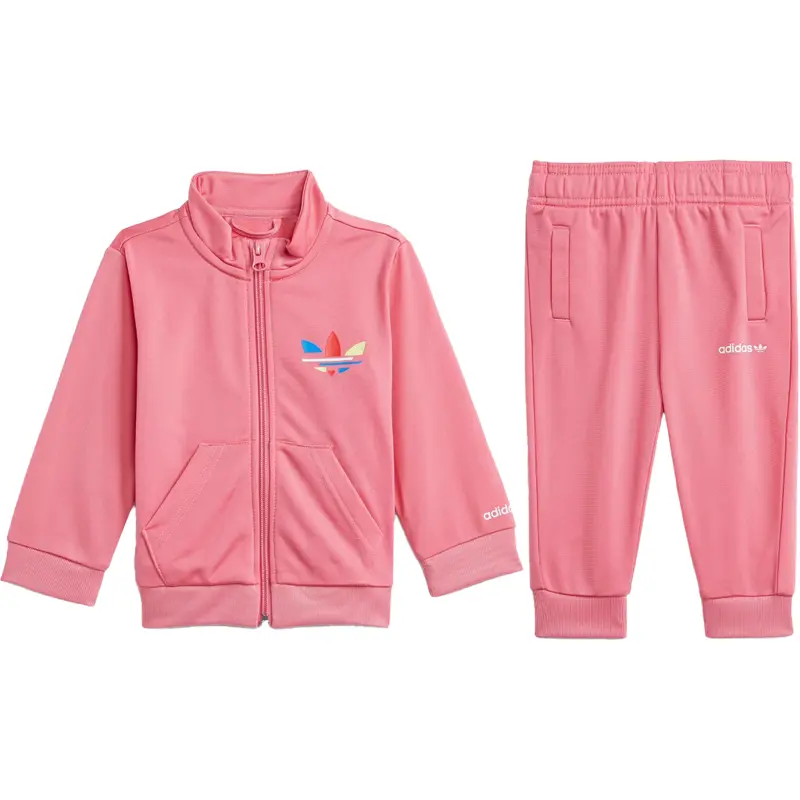 

Повседневная спортивная одежда для младенцев и малышей Adidas Originals, розовый