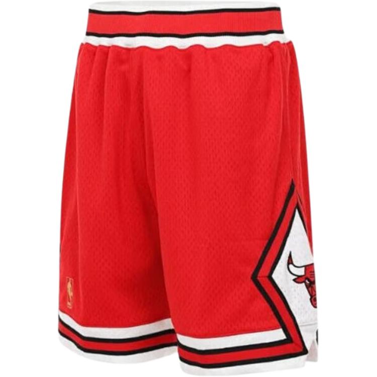 

Аутентичные шорты Mitchell & Ness Chicago Bulls 1997/98 для выездных игр Mitchell Ness, красный