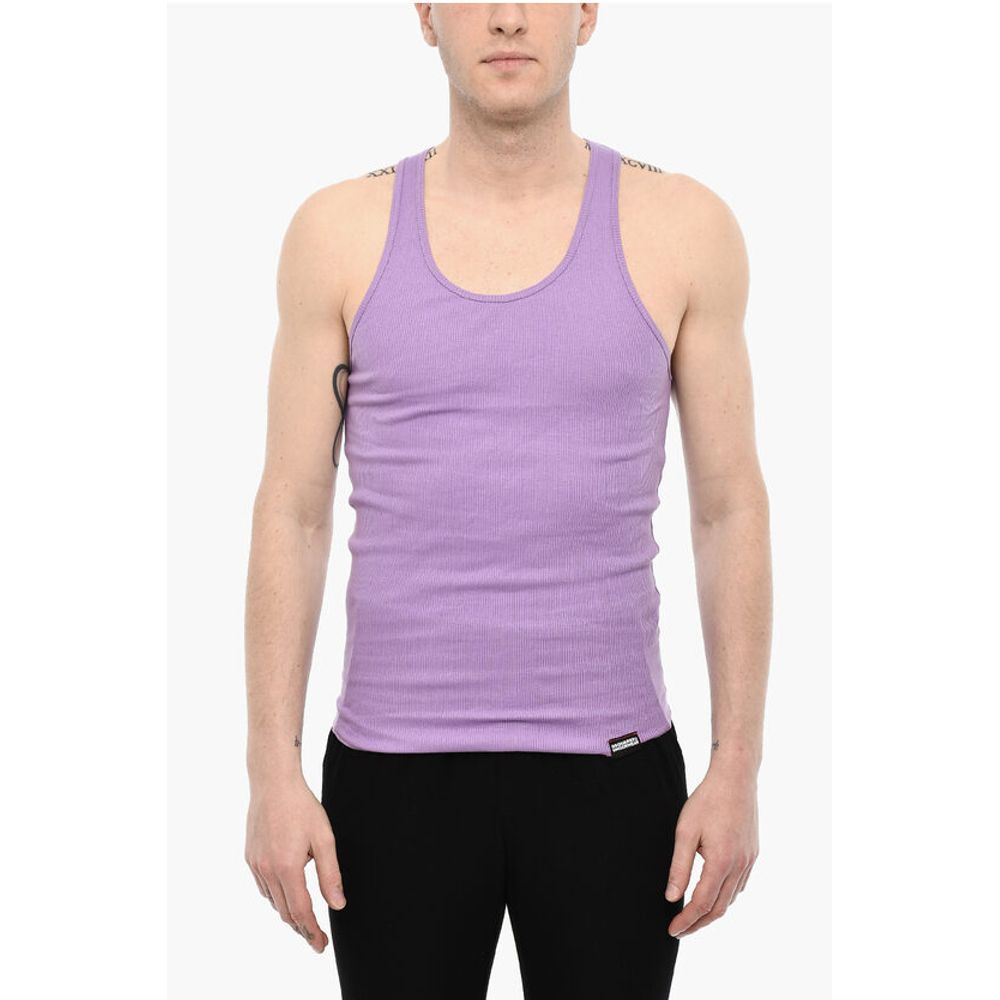 

Рубчатое нижнее белье Майка Dsquared2, Purple