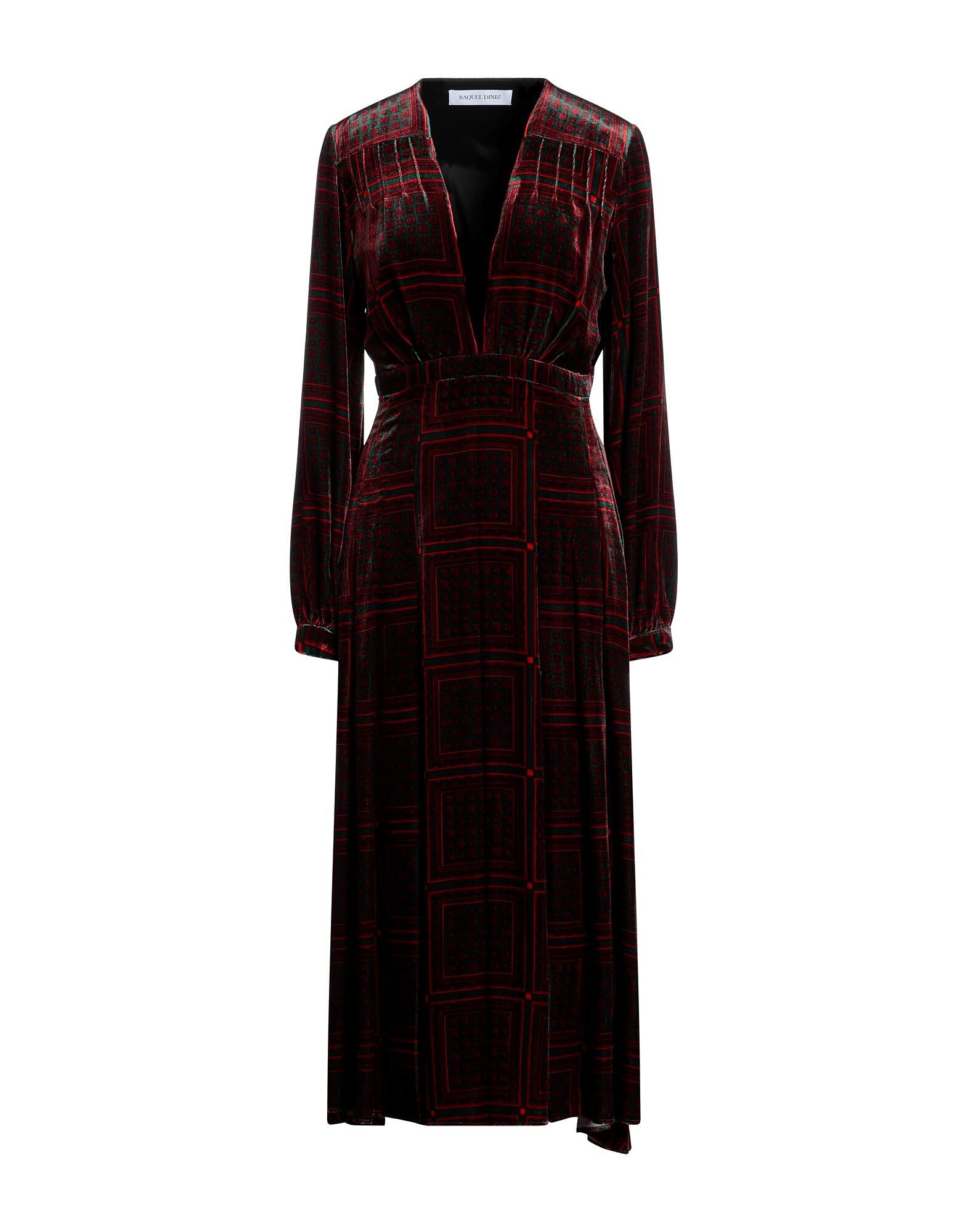 

Платье миди Raquel Diniz, темно-зеленый