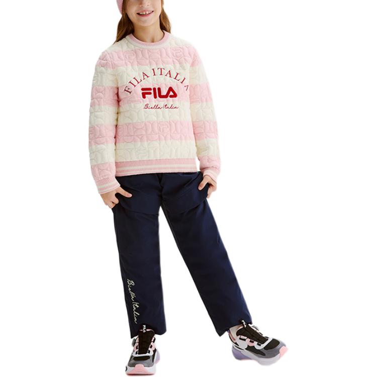 Детские пуховые штаны FILA KIDS, темно-синий — фото 3