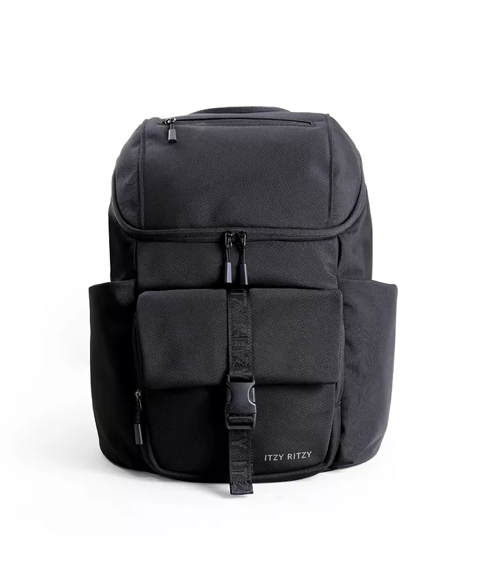 

Детский рюкзак BELONG TOP OPEN WOVEN CHOCOLATE Itzy Ritzy, черный