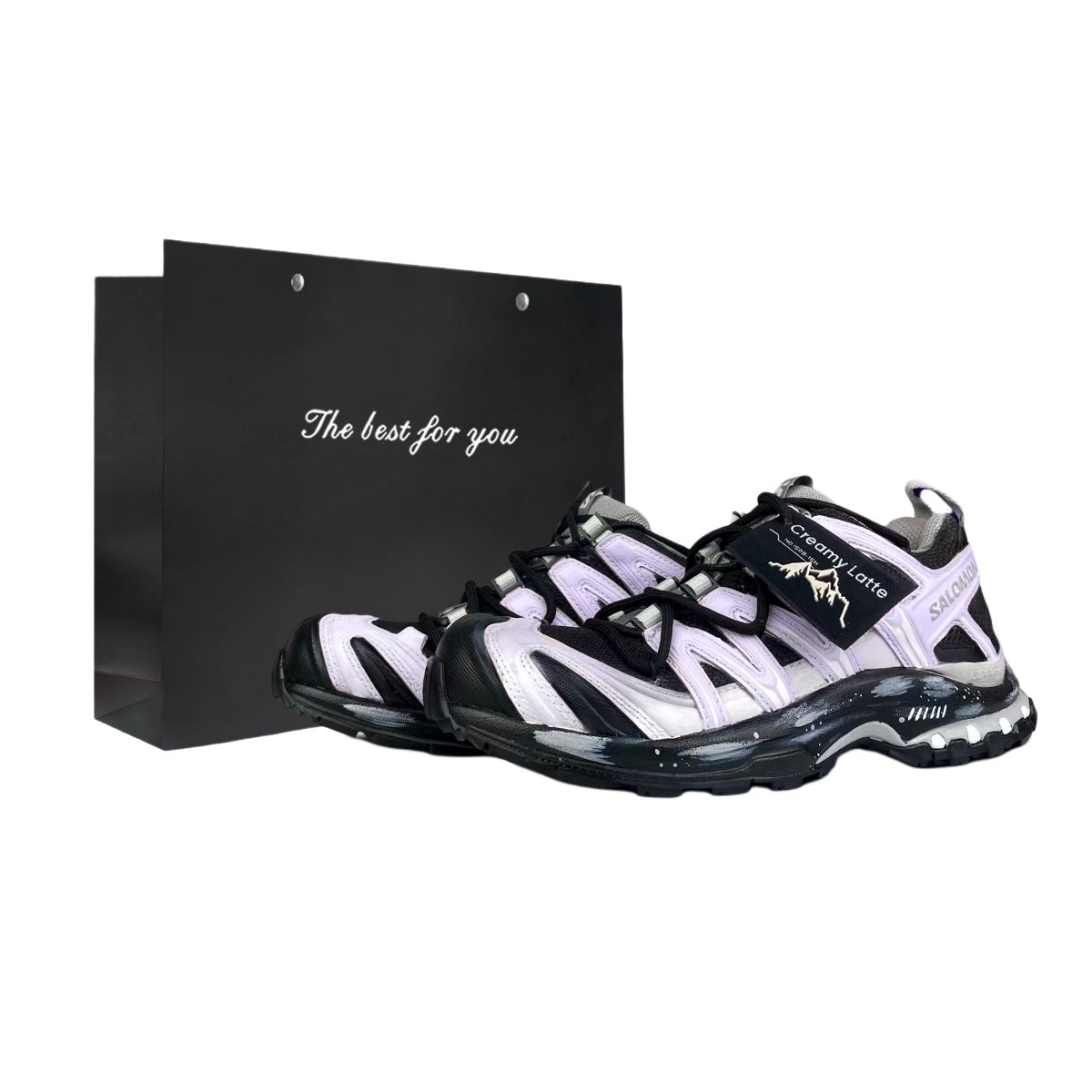 

Кроссовки для трейлраннинга и тренировок XA PRO 3D Cushioning Support Low top Unisex с фиолетовым SALOMON, черный