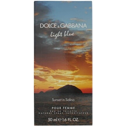 Женская туалетная вода Dolce & Gabbana Light Blue Sunset In Salina Eau De Toilette for Women 50ml — фото 2