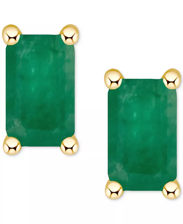 

Серьги-Гвоздики с танзанитом (1/2 карата) из 14-каратного золота (также с изумрудами, рубинами и сапфирами) Macy'S, emerald