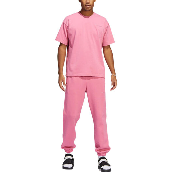 Спортивные штаны Adidas Originals x Pharrell Williams Crossover Sports Pants 'Pink', мультиколор — фото 3