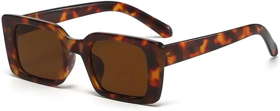 

Винтажные пляжные дорожные солнцезащитные очки с градиентным рисунком, женские, прямоугольные, с леопардовым принтом, мужские, квадратные, с роскошными линзами GHVWYX, C9