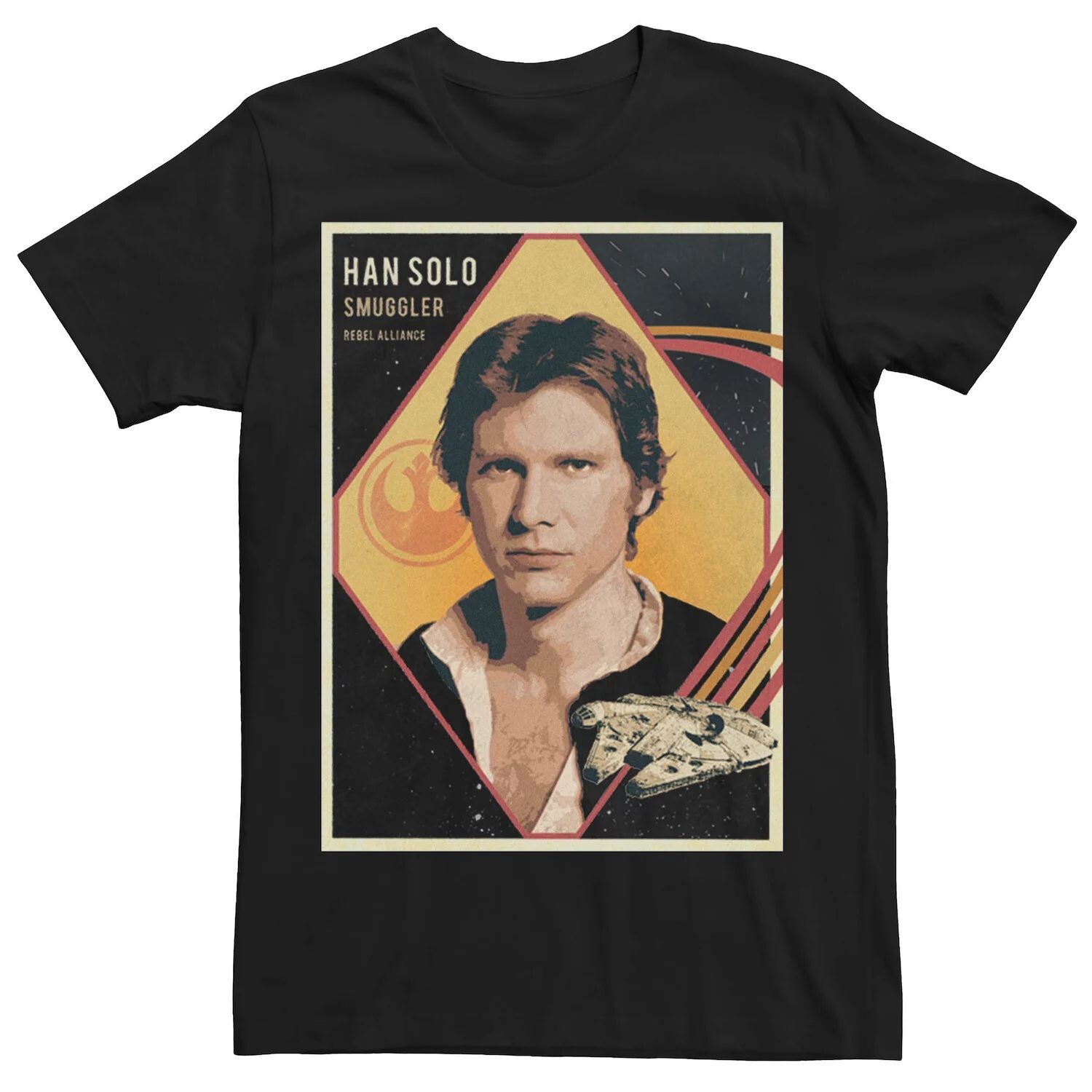

Мужская футболка с коллекционной карточкой Han Solo Star Wars