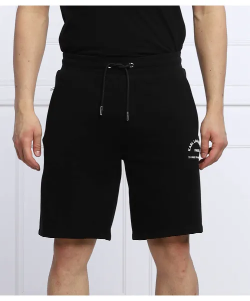 

Шорты Regular fit Karl Lagerfeld, черный