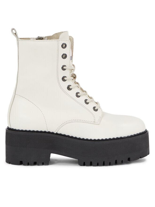 

Ботильоны на блочном каблуке Tjw Boot Zip Up Tommy Jeans, белый