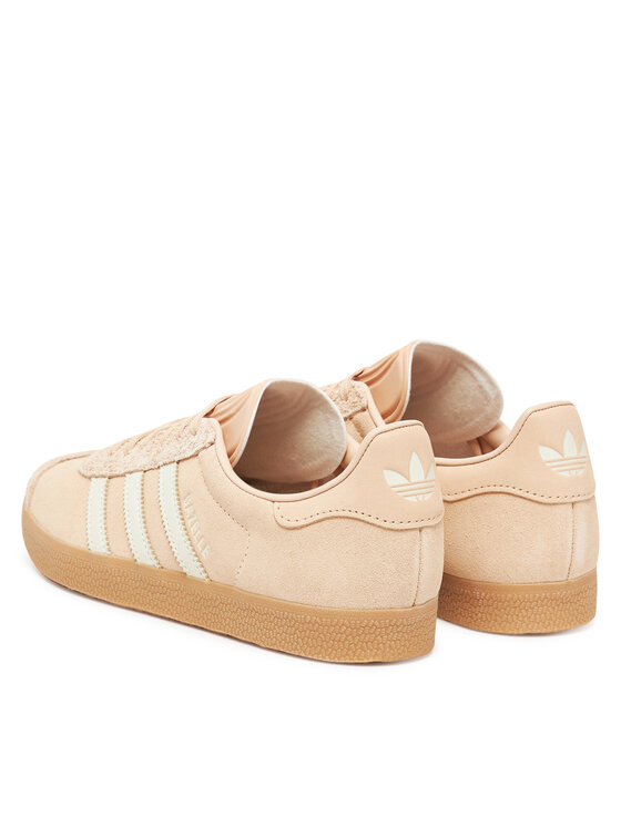 Кроссовки Gazelle JS1384 Adidas, бежевый — фото 3