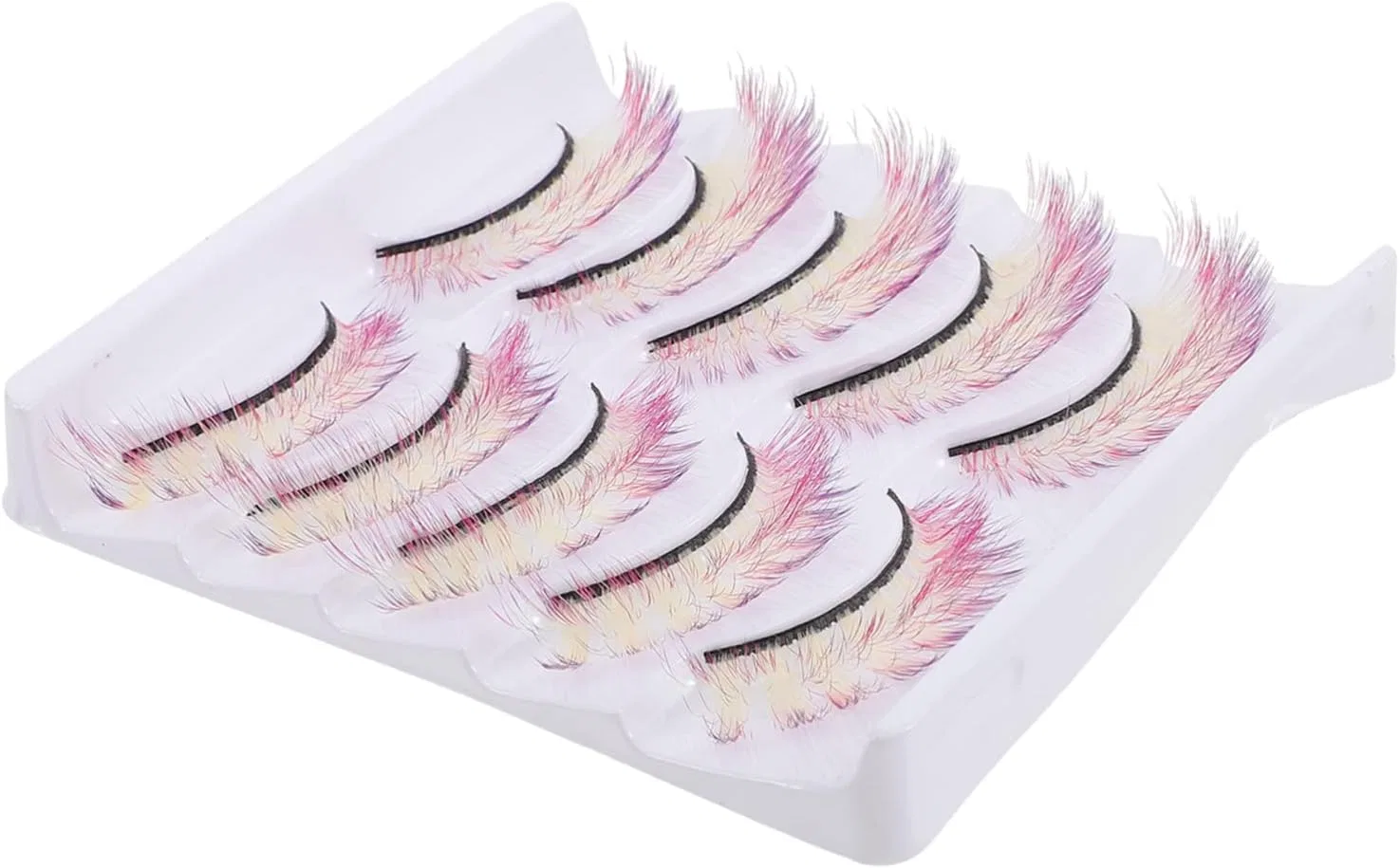 Ресницы накладные цветные 5 пар Beatifufu